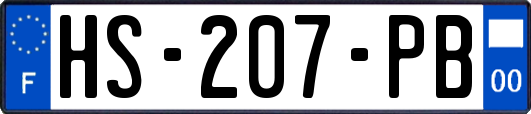 HS-207-PB