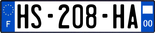 HS-208-HA