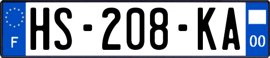 HS-208-KA