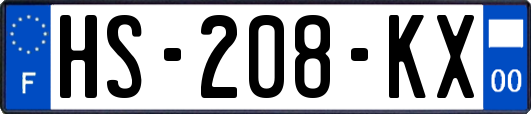 HS-208-KX