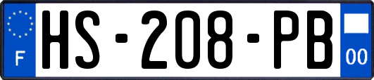 HS-208-PB