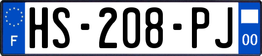 HS-208-PJ