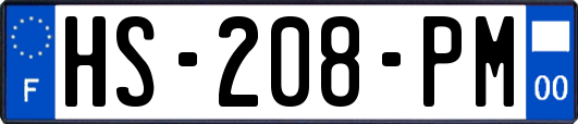 HS-208-PM