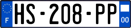 HS-208-PP