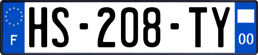 HS-208-TY