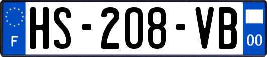 HS-208-VB