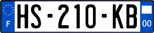 HS-210-KB