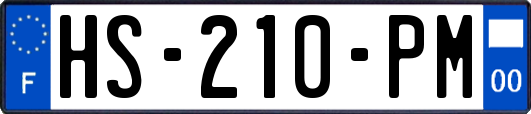 HS-210-PM