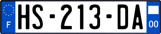 HS-213-DA