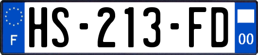 HS-213-FD