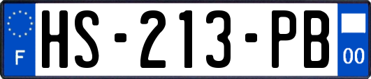 HS-213-PB