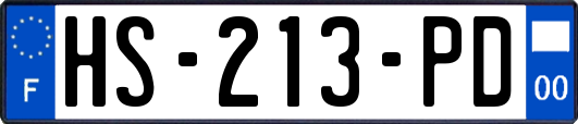 HS-213-PD