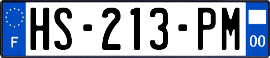 HS-213-PM