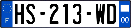 HS-213-WD