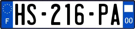 HS-216-PA
