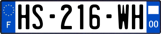 HS-216-WH