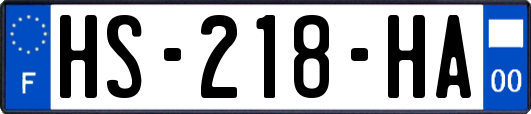 HS-218-HA