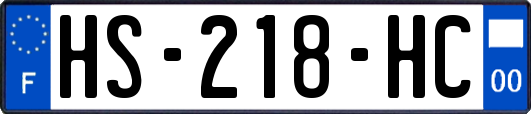 HS-218-HC