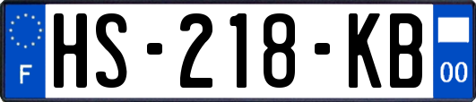 HS-218-KB