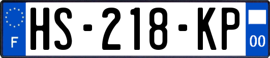 HS-218-KP