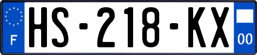 HS-218-KX