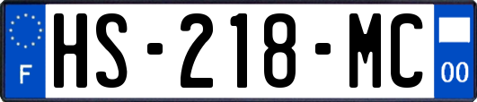 HS-218-MC