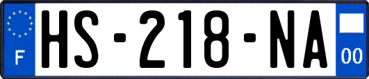 HS-218-NA