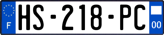 HS-218-PC