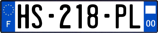 HS-218-PL
