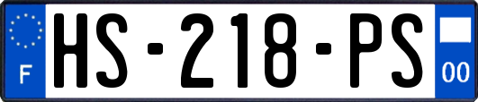 HS-218-PS