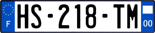 HS-218-TM