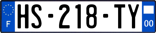 HS-218-TY