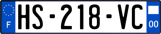 HS-218-VC