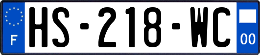 HS-218-WC