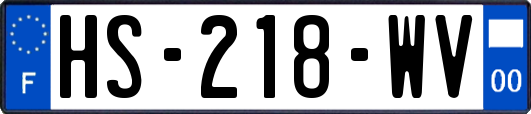 HS-218-WV