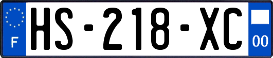 HS-218-XC