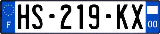 HS-219-KX