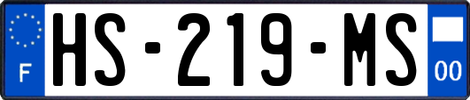 HS-219-MS