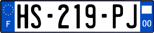 HS-219-PJ