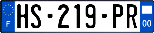 HS-219-PR
