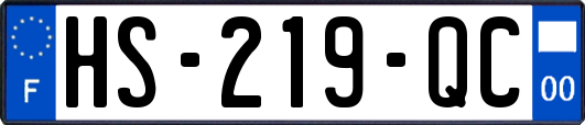 HS-219-QC