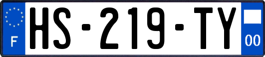 HS-219-TY