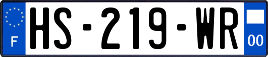 HS-219-WR