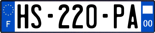 HS-220-PA