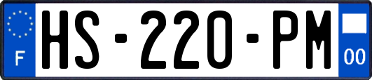 HS-220-PM