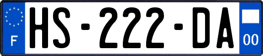 HS-222-DA