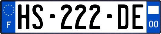 HS-222-DE
