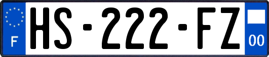 HS-222-FZ