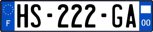 HS-222-GA