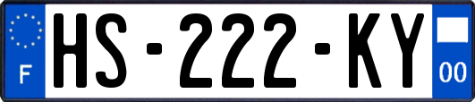 HS-222-KY